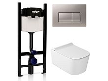 Комплект унитаза с инсталляцией VALSIR KIT VSCrM 5486 Slim